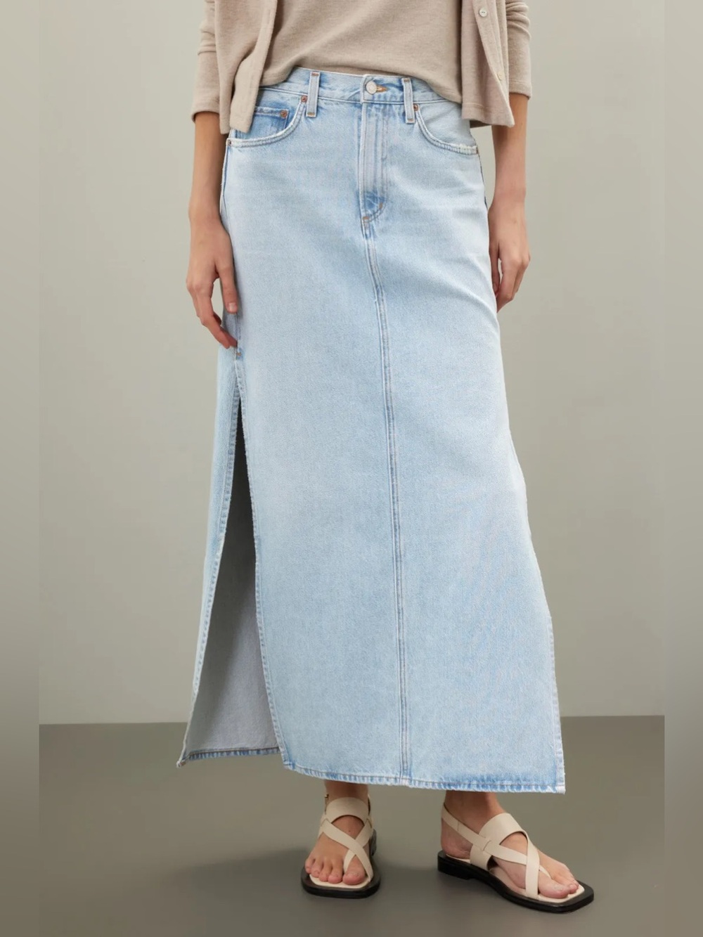 *Flawed RTW Agolde Astrid Slice Skirt (0557)